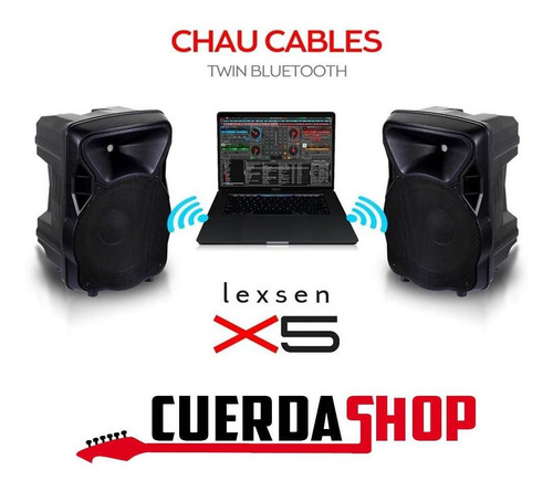 Bafle Activo Bluetooth Lexsen X5 150w Parlante 1 X 15