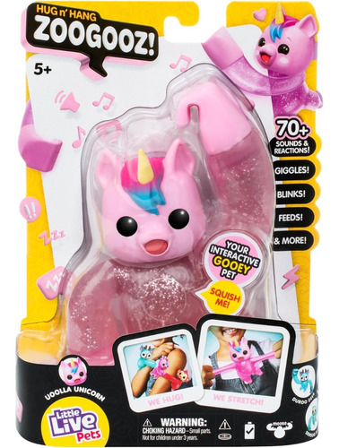 Zoogooz Unicornio Rosa