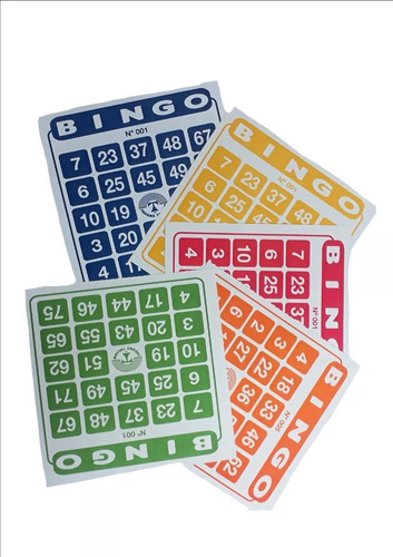 100 Cartones Bingo/bazarjameslapintana