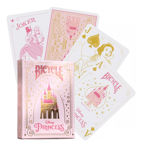 Cartas De Poker Para Princesas Coleccion Disney Originales