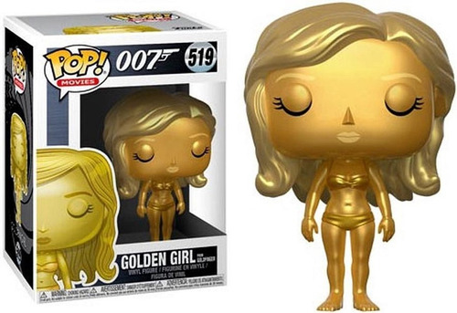 Funko Pop Movies 007 Golden Girl From Goldfinger #519