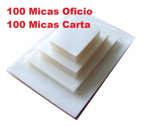 Láminas 100 Oficio, 100 Carta, 100 Doble Carnet Envio Gratis