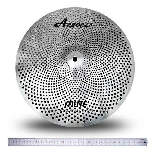 Imagen 4 de 7 de Arborea Mute Silver Matte Platillo Practica Set