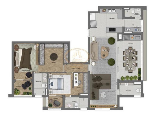Apartamento Com 3 Dormitório(s) Localizado(a) No Bairro Vila Nova Conceição Em São Paulo / São Paulo - 4378:908531