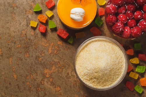 Imagen 5 de 9 de Grenetina 500g Disfruto Nuts Reposteria Proteína Alimenticia
