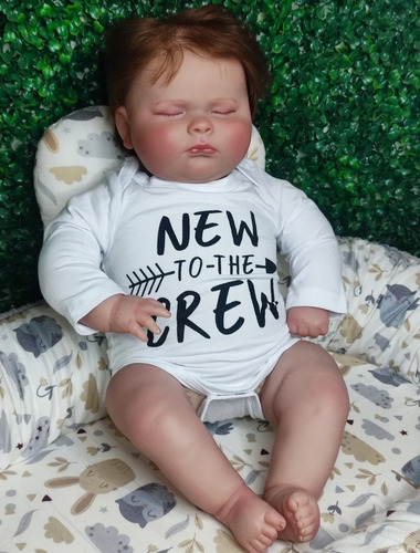 Bebé Reborn Original Cuerpo Algodón Suave Cristopher Doll