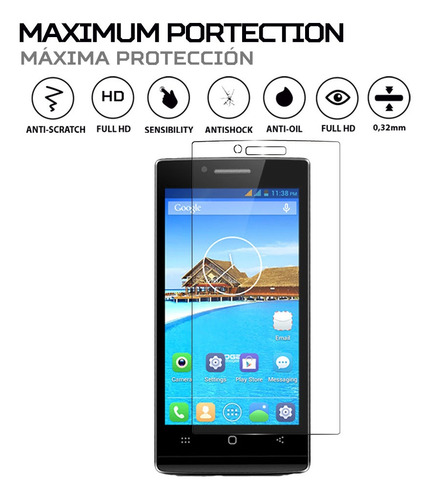 Protector Mica Pantalla Para Doogee Latte Dg450