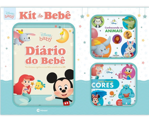 Imagem 1 de 5 de Box Disney Baby - Kit Do Bebê