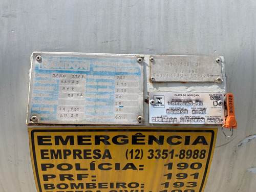 Carreta Tanque Randon Ano 1994 30mil L Com Boton Loadng