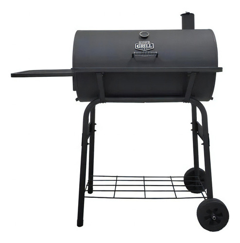 Asador De Barril Expert Grill Parrilla Carbon 70cm X 39cm 30 Color Negro