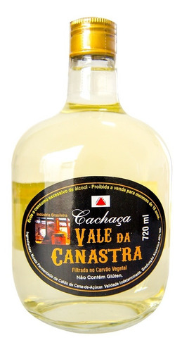 Cachaça Artesanal Vale Da Canastra (ouro Ou Prata) - 720ml