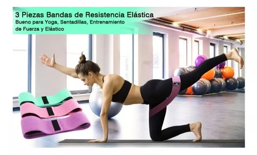 Gomas Elasticas Musculacion (3 Unidades), Skin-Friendly Bandas con 3  Niveles de Resistencia, Fitness para Ejercicios de Yoga, Pilates,  Estiramientos, Musculacion - Deporte Free