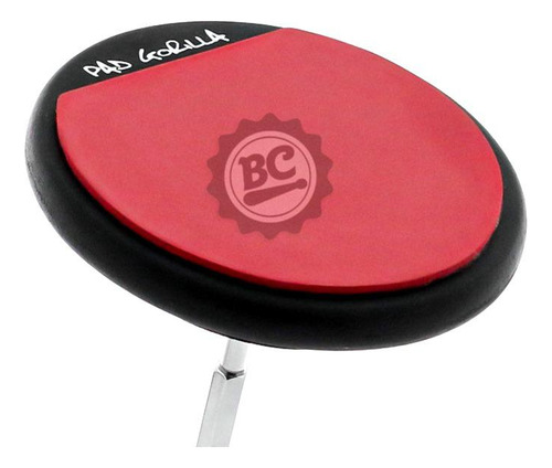 Pad De Estudo Gorilla Clássico 6 Red Pgr6v Com Rosca Inferi