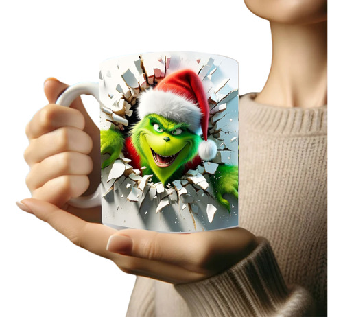 Mug Navideño Grinch