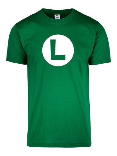 Playera Luigi Mario Bros Gamer Para Hombre