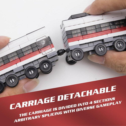 Juegos De Bloques De Construcción De Trenes, Juguetes Modelo