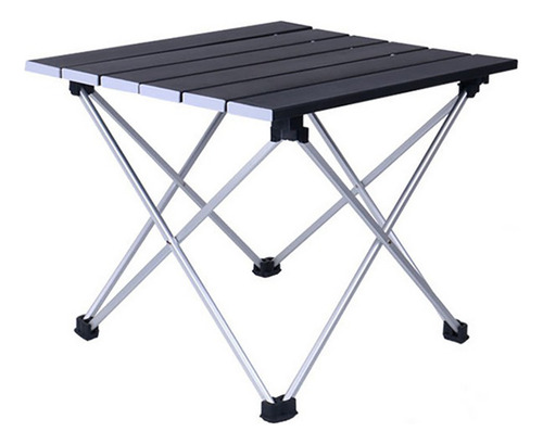 Mesa De Acampamento Dobrável Em Liga De Alumínio Leve E Port