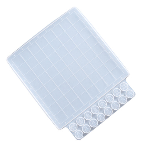 Molde De Resina Epoxi De Cristal Diy Para Ajedrez, Piezas De
