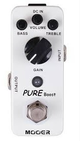 Mini Pedal Analogo Mooer Pure Booster Guitarra Electrica
