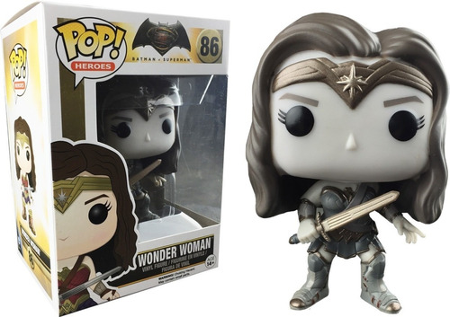 Funko Pop Dc Heroes Batman Vs Superman Wonder Woman Exclusiv