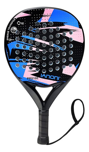 Raqueta De Padel Fibra De Carbono Con Eva Flex Foam Ianoni