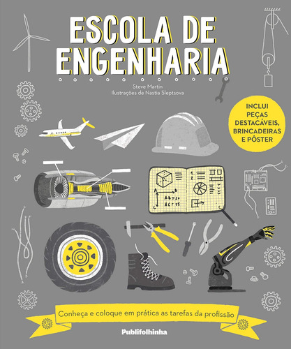 Escola de engenharia, de Martin, Steve. Editora Distribuidora Polivalente Books Ltda, capa mole em português, 2018