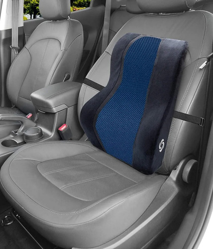 Cojin Con Soporte Lumbar, Samsonite, Para Veh Color Negro Negro Geométrico