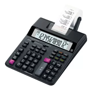 Calculadora Con Wincha Casio Hr-150rc-bk 12 Dígitos