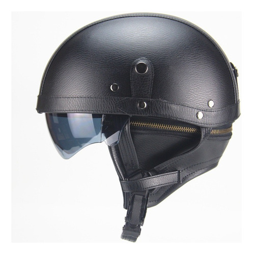 Casco Harley Davidson Covert Negro Mate Chopper