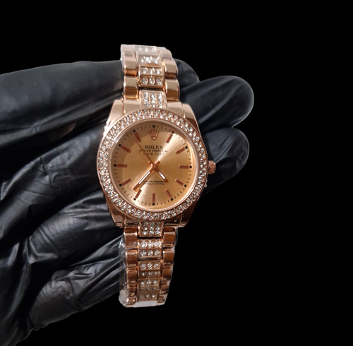 Reloj Rolex Rosa De Dama Clon