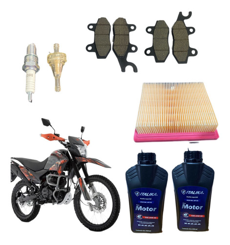 Kit De Afinacion Completo Para Moto Italika Dm250