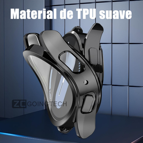 . 5pz Protector Funda Tpu For Samsung Galaxy Watch 7 Con