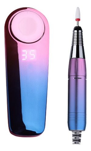 Taladro De Uñas Portátil Profesional 35000 Rpm, Lima De