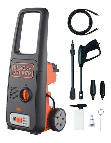 Hidrolavadora Black Decker Bw15 120 Bar Lanza Espuma Acc Bg