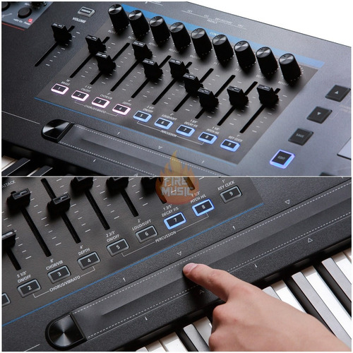 Imagen 3 de 4 de Sintetizador Kurzweil K2700 Stage 88 Teclas