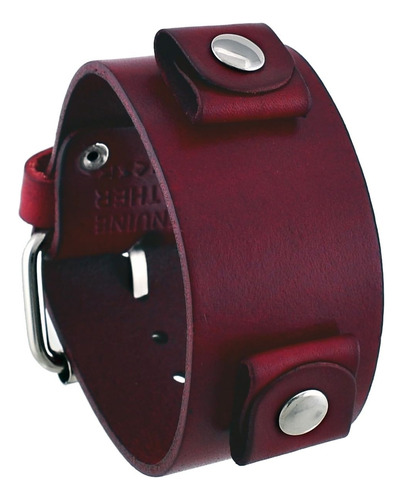 Nemesis Gb-r - Correa De Reloj De Pulsera De Cuero Ancho Uni