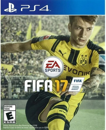 Fifa 17 Para Ps4, Juego Físico, Sellado Y Sin Carátula