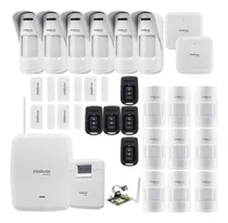 Comprar Kit Alarme Sf Intelbras Amt 8000 Wifi 20 Sensores E Xag 8000