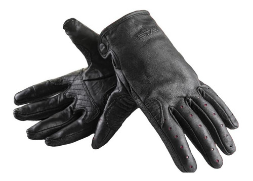 Guantes Moto Dama Stav Cuero Motoscba