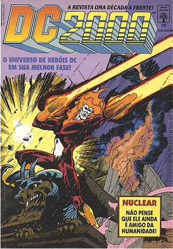Imagem 1 de 1 de Dc 2000 20 Nuclear Formatinho Abril Jovem Dc Comics
