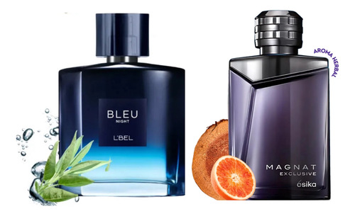 Bleu Nigh Lbel + Magnat Xclusive Esika Fragancia Hombre