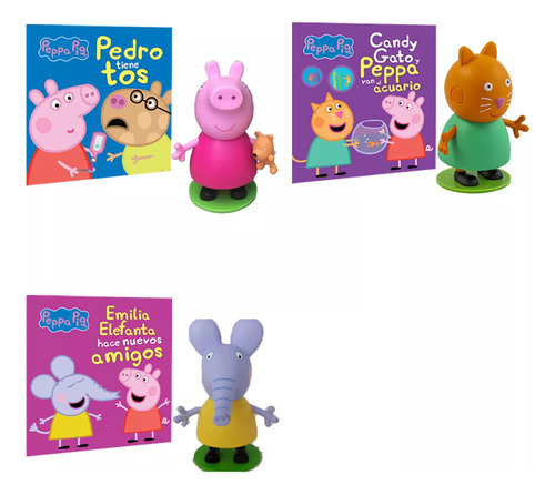 Revistas Peppa Pig Cuentos Ilustrados Con Personaje Pepa Pig Cerdita Su Familia Y Amigos Para Leer Y Jugar George Mama Papa Cerdito Susy Rebeca Zoe Dany