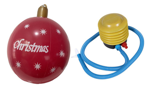 Ornamento De Bola Inflable De Navidad, Inflable Gigante Para