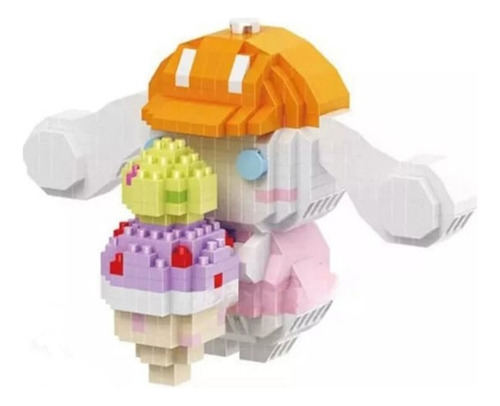 Cinnamon Roll Sanrio Hello Kitty Bloque Armable 887 Pcs