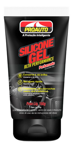 Silicone Gel Alta Performance Brilho Imediato Proauto 150g