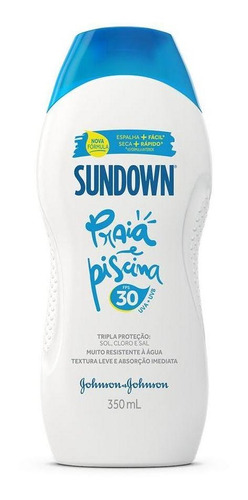 Protetor Solar Sundown Praia E Piscina Fps 30 350ml