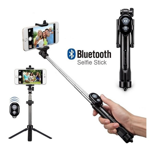 Imagen 3 de 6 de Palo Monopod Tripode Baston Selfie Bluetooth Celular Foto