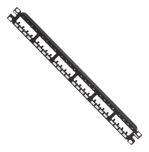 Panel De Parcheo Modular Panduit Mini-com 24ptos Cpp24fmwbl