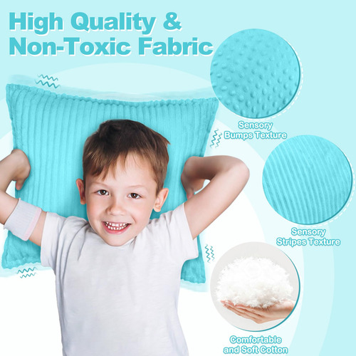 Almohada Vibratoria Subao 12 Pulgadas Para Niños Autismo Color