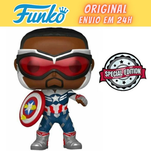 Boneco Funko Pop - Captain America - Special Edition 818